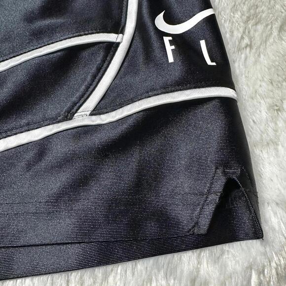 Nike Dri Fit Fly Basketball Shorts 7.5” Black Women’s XLT - Picture 4 of 8